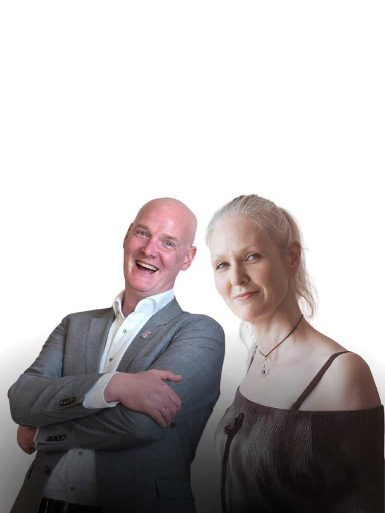 Remco and Corina van der Tak van Giant Identity